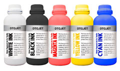 Textile garment inks